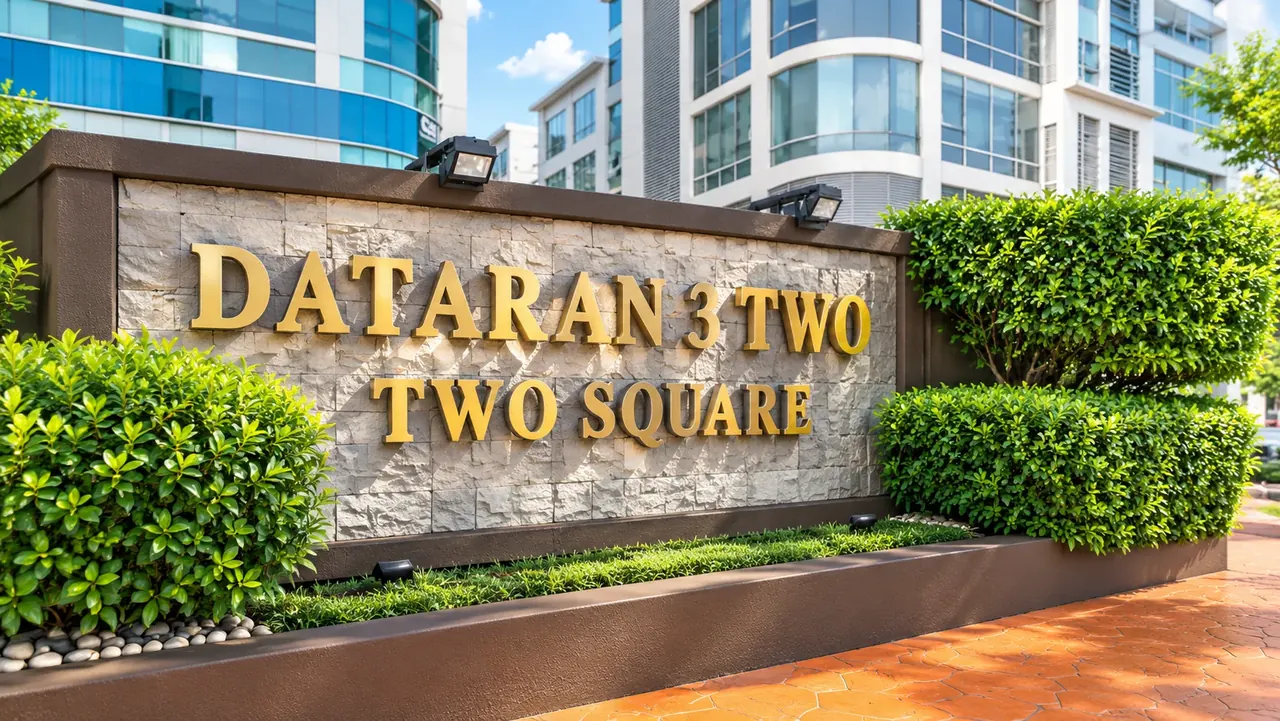 Dataran 3 Two Square commercial building in Petaling Jaya